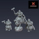 Iron Blooded Dwarf Lord (No Helms) | 25mm Fantasy Wargaming Miniatures