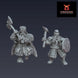 Iron Blooded Dwarf Old King and Prince | 25mm Fantasy Wargaming Miniatures