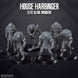 Oasis Imperium: House Harbinger Blade Mongers | Skullforge Studios 32mm Wargaming Miniatures