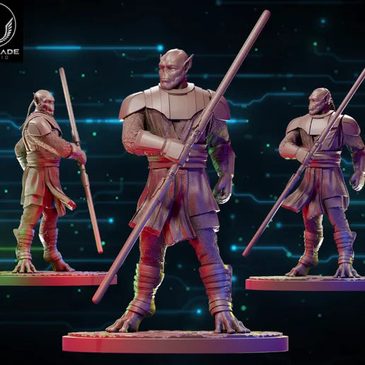 Shatter Scale Jaro Tapal | Warblade Studios 40mm Miniatures Role Playing Miniatures