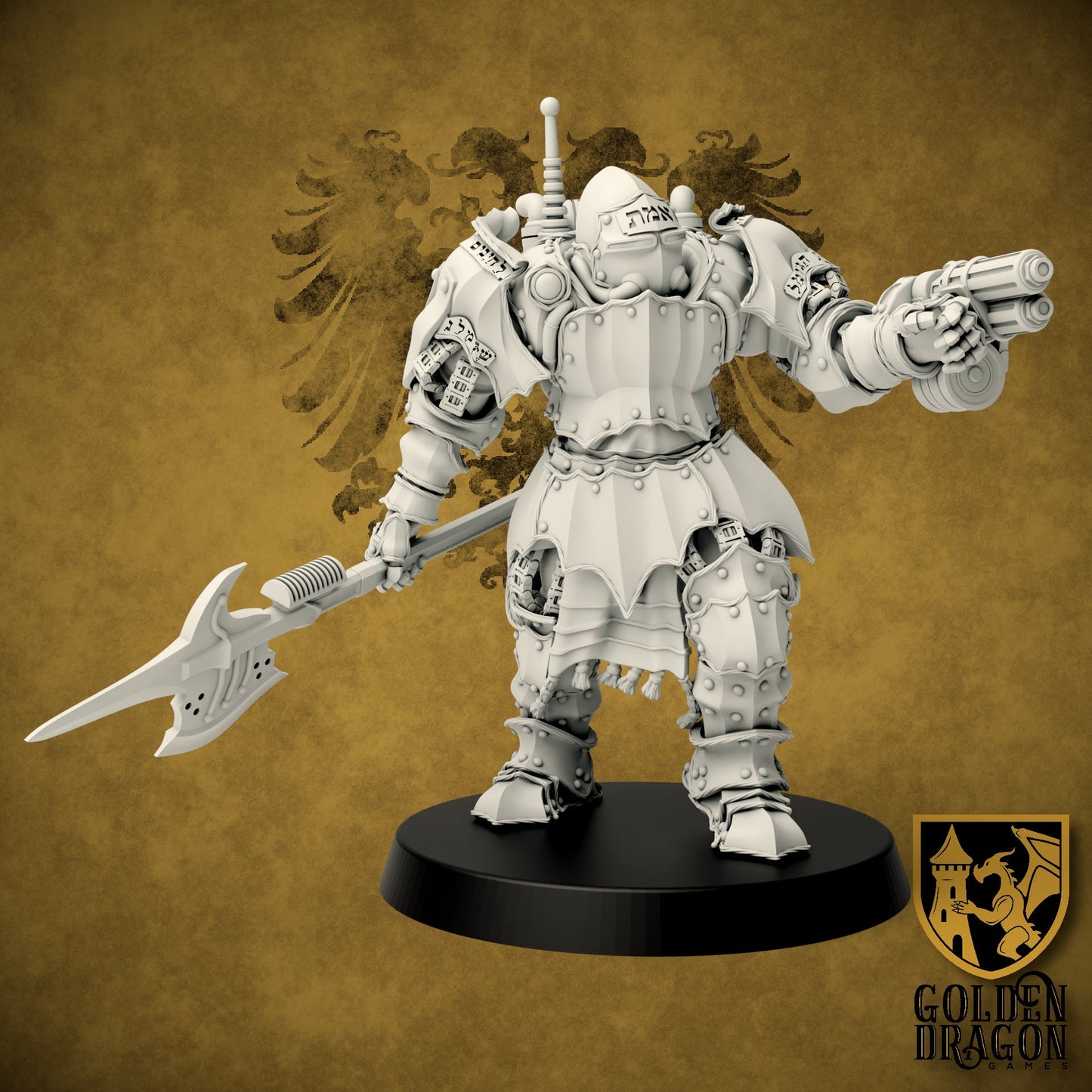 Holy Roman Empire Chaim Drescher - The Maccabean Knight | Golden Dragon Games Weird WW2 Role Playing Miniatures