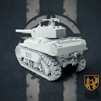United States of America M30A3 Jackrabbit Light Tank | Golden Dragon Games Weird WW2 Role Playing Miniatures