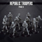 Space Wars: Republic Troopers Phase 3 | Skullforge Studios 32mm Wargaming Miniatures Role Playing Miniatures