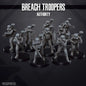 Space Wars: Authority Breach Troopers | Skullforge Studios 32mm Wargaming Miniatures Role Playing Miniatures