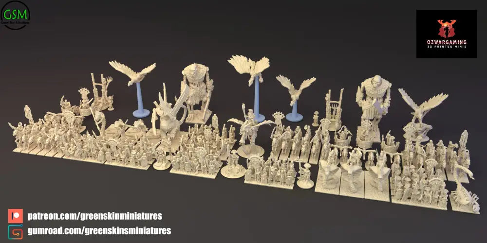 King of Sands Army Bundle | Greenskin Miniatures 10mm Fantasy Wargaming Miniatures Role Playing Miniatures