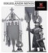 Kingdom Of Gallia Battle Standard Bearer | Highlands Miniatures 28/32mm Fantasy Wargaming Miniatures Role Playing