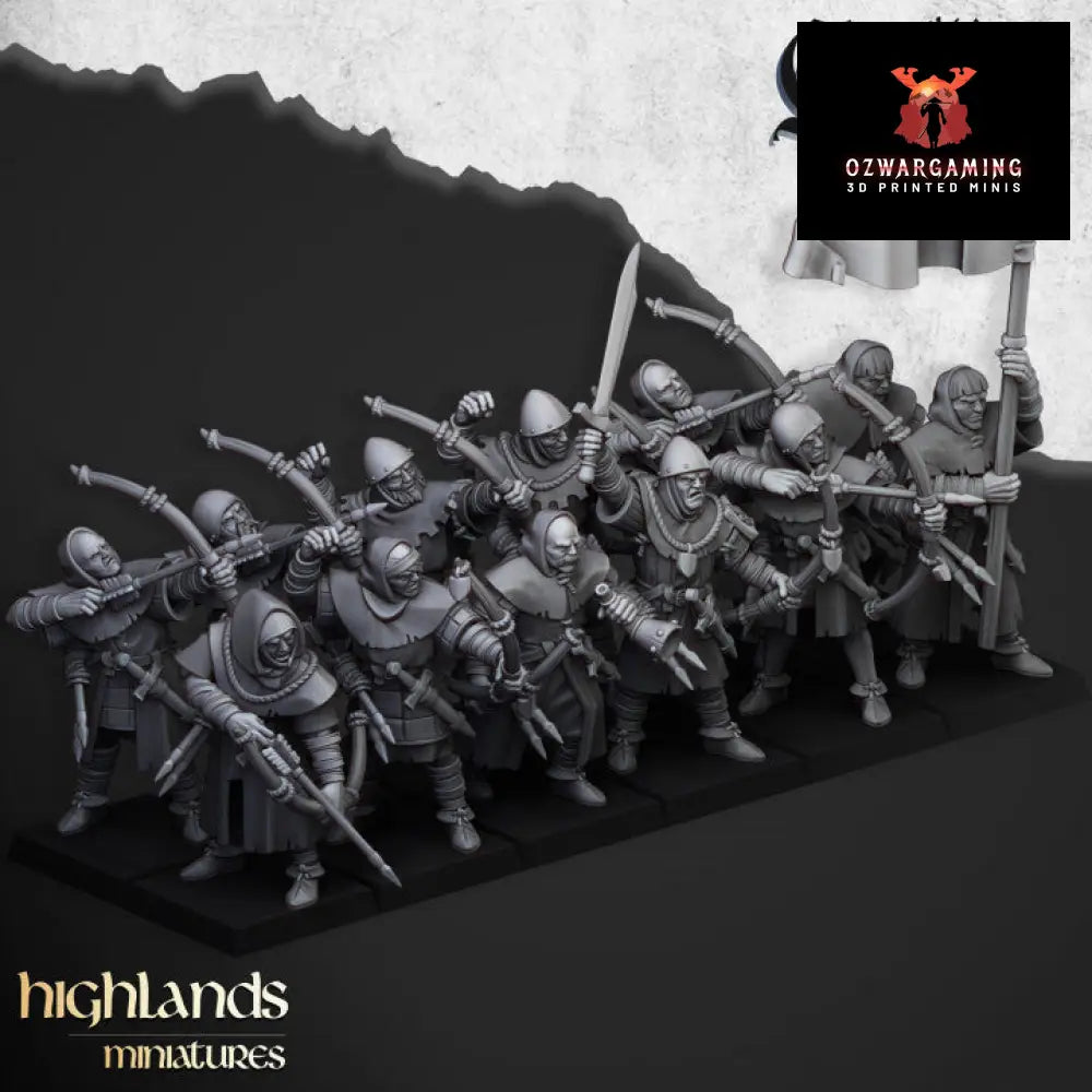 Kingdom of Gallia Starter Army | Highlands Miniatures 28mm Fantasy Wargaming Miniatures Role Playing Miniatures