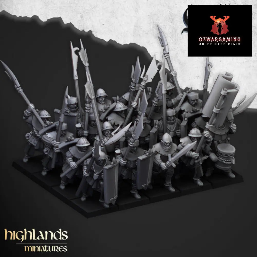 Kingdom of Gallia Starter Army | Highlands Miniatures 28mm Fantasy Wargaming Miniatures Role Playing Miniatures