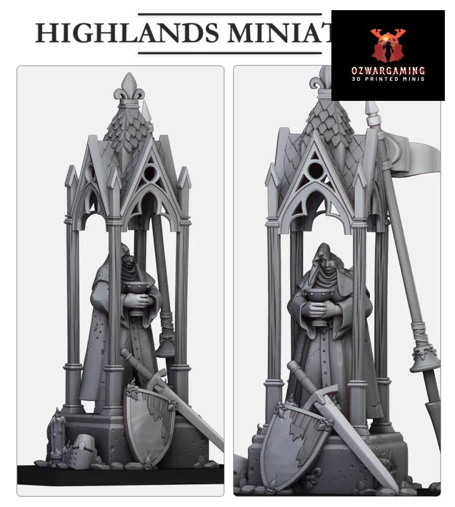 Kingdom Of Gallia Unit Filler 1 | Highlands Miniatures 28/32mm Fantasy Wargaming Miniatures Role Playing Miniatures