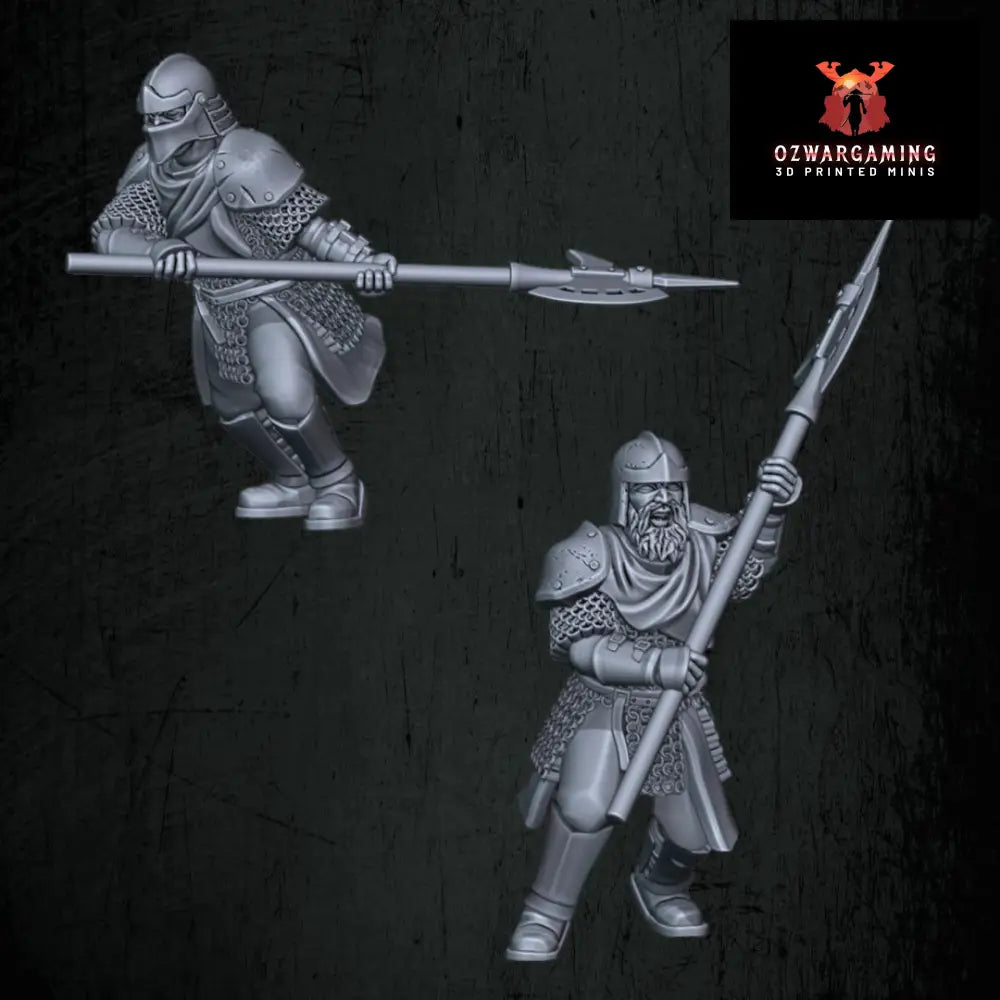Kingdoms of Men City Guard | Quartermaster3D 25mm Fantasy Wargaming Miniatures Role Playing Miniatures