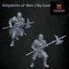 Kingdoms of Men City Guard | Quartermaster3D 25mm Fantasy Wargaming Miniatures Role Playing Miniatures