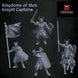 Kingdoms of Men Knight Captains | Quartermaster3D 25mm Fantasy Wargaming Miniatures Role Playing Miniatures