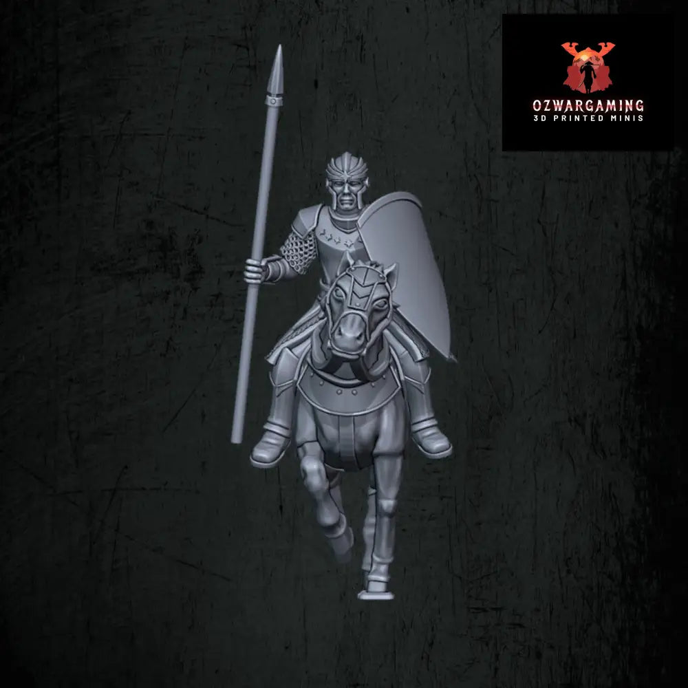 Kingdoms of Men Mounted Soldiers | Quartermaster3D 25mm Fantasy Wargaming Miniatures Role Playing Miniatures