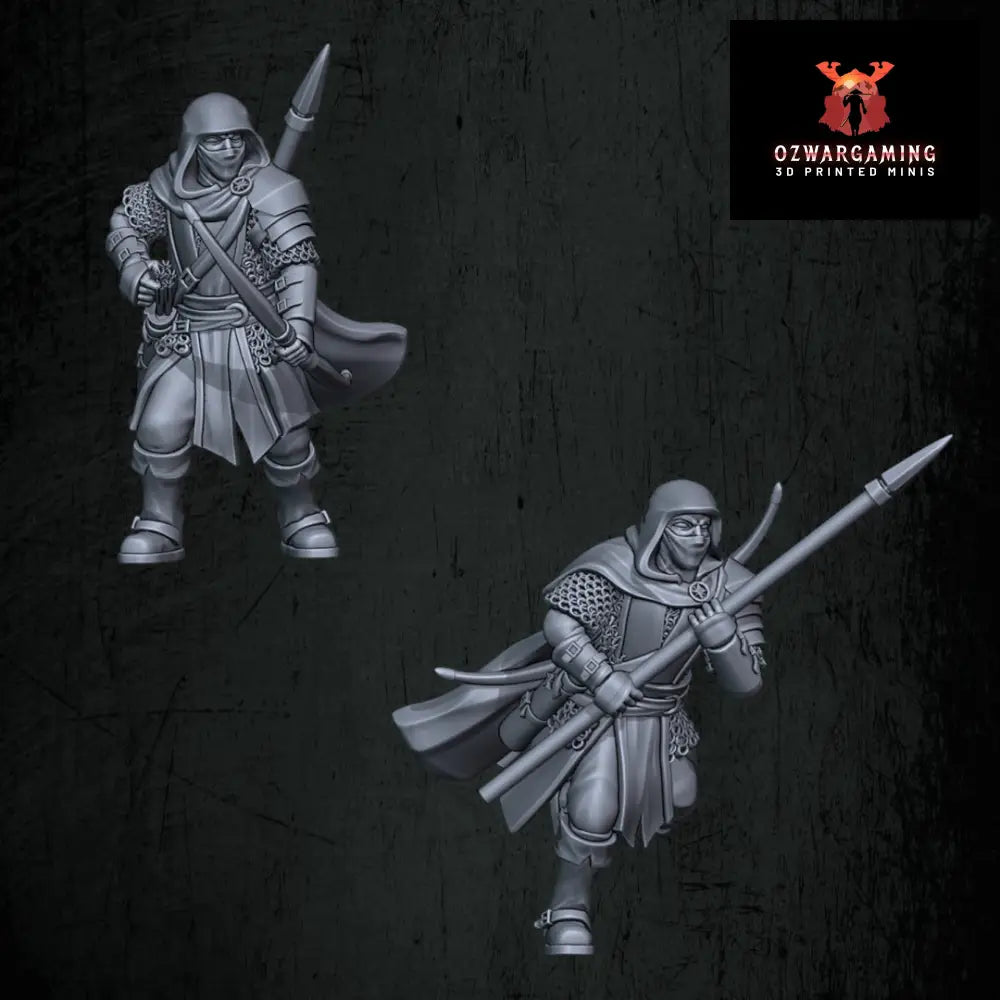 Kingdoms of Men Rangers | Quartermaster3D 25mm Fantasy Wargaming Miniatures Role Playing Miniatures