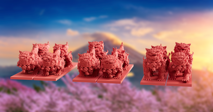 Nippon Army Bundle | OzWGxKyoushuneko 10mm Fantasy Wargaming Miniatures Role Playing Miniatures