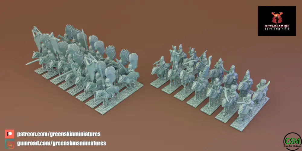 Kyivlev Army Bundle | Greenskin Miniatures 10mm Fantasy Wargaming Miniatures Role Playing Miniatures
