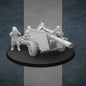 United States of America Light Artillery | Golden Dragon Games Weird WW2 Energy Cannon Role Playing Miniatures