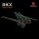 Late War US 155mm Longtom | RKX Miniatures 28mm WW2 Wargaming Miniatures Role Playing Miniatures