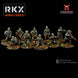 Late War US Infantry Squad 2 | RKX Miniatures 28mm WW2 Wargaming Miniatures Role Playing Miniatures