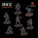 Late War US Infantry Squad | RKX Miniatures 28mm WW2 Wargaming Miniatures Role Playing Miniatures