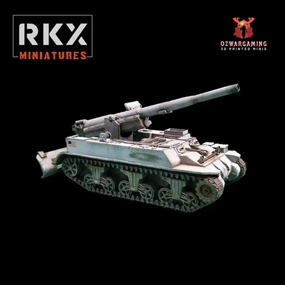 Late War US M12 GMC | RKX Miniatures 28mm WW2 Wargaming Miniatures Role Playing Miniatures