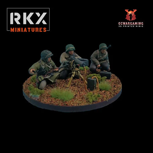 Late War US M1917 HMG Team | RKX Miniatures 28mm WW2 Wargaming Miniatures Role Playing Miniatures
