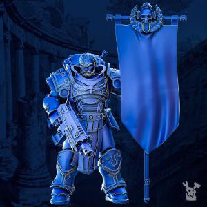 Legio Victrix Bannerman | DakkaDakka.store Grimdark Wargaming Miniatures