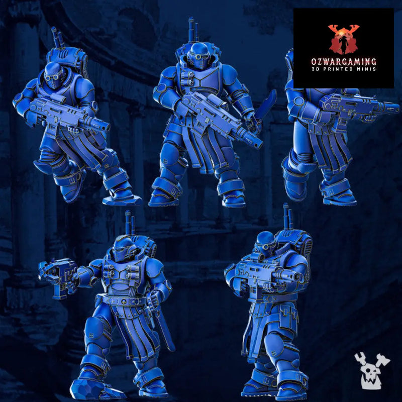 Legio Victrix Tacet Vestiga Prebuilt | DakkaDakka.store Grimdark Wargaming Miniatures Role Playing Miniatures