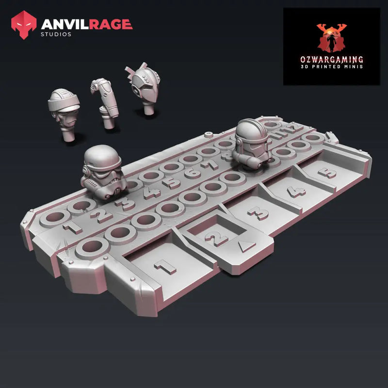 Legion Score Board | Anvilrage Galactic SciFi Miniatures 32mm 1/47 Legion Scale Role Playing Miniatures