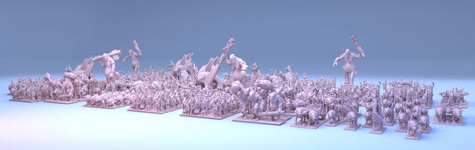 Night Goblin Army Bundle | Greenskin Miniatures 10mm Fantasy Wargaming Miniatures Role Playing Miniatures