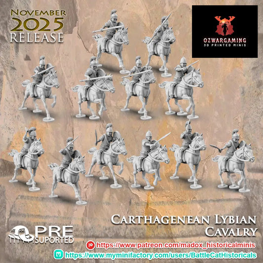 Libyan Cavalry | Battlecat 28mm Historical Wargaming Miniatures Role Playing Miniatures