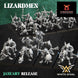 Lizardmen Skirmishers | White Angel 28/32mm Fantasy Wargaming Miniatures