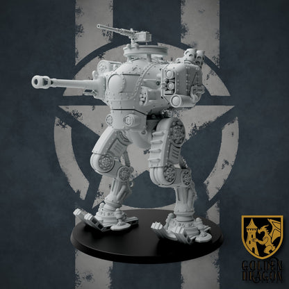 United States of America X53 Lynx Battle Walker | Golden Dragon Games Weird WW2 Role Playing Miniatures