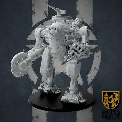 United States of America X53 Lynx Battle Walker | Golden Dragon Games Weird WW2 Role Playing Miniatures