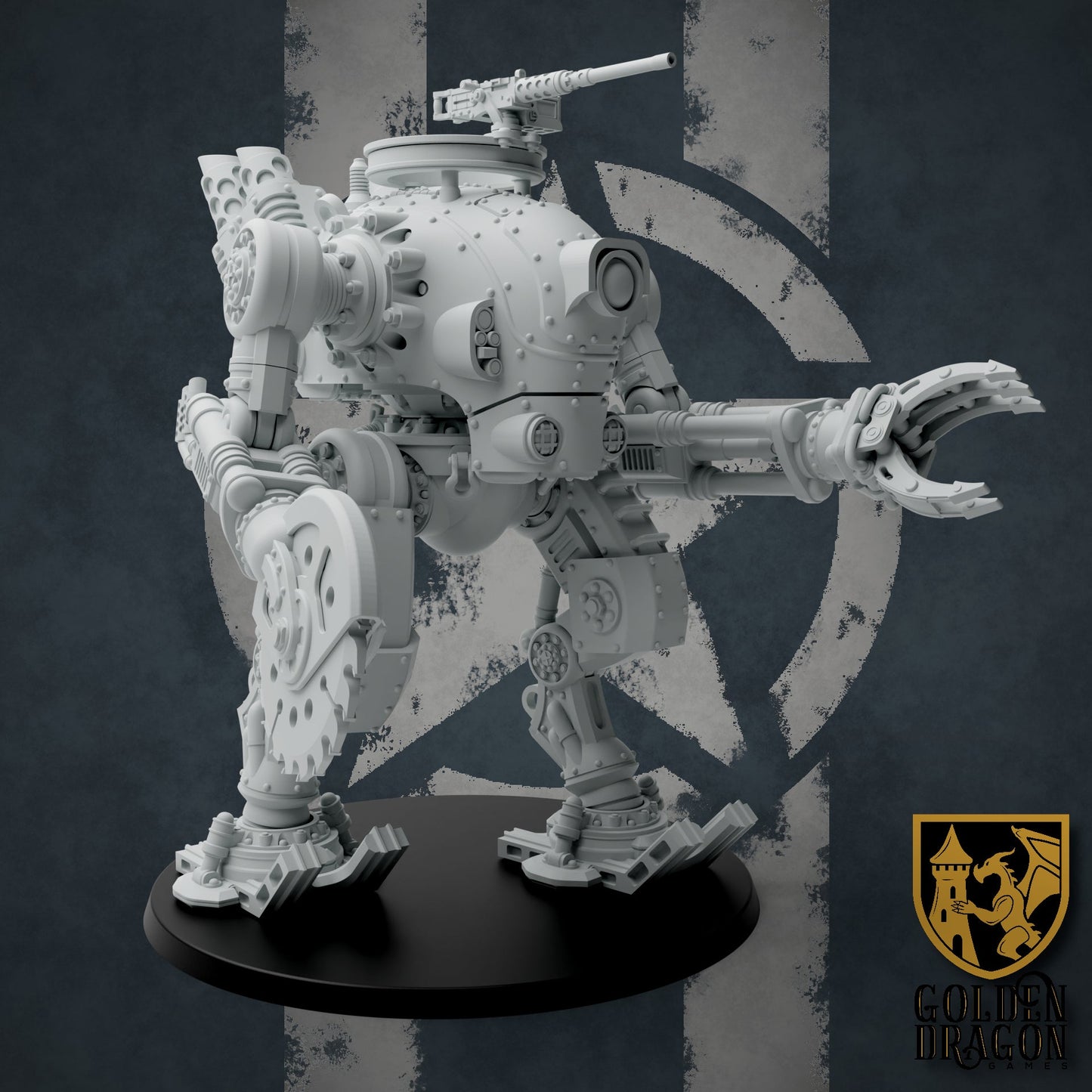 United States of America X53 Lynx Battle Walker | Golden Dragon Games Weird WW2 Role Playing Miniatures