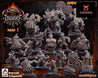 Magma Dwarfs Fantasy Football Team | Ugni Miniatures Role Playing Miniatures