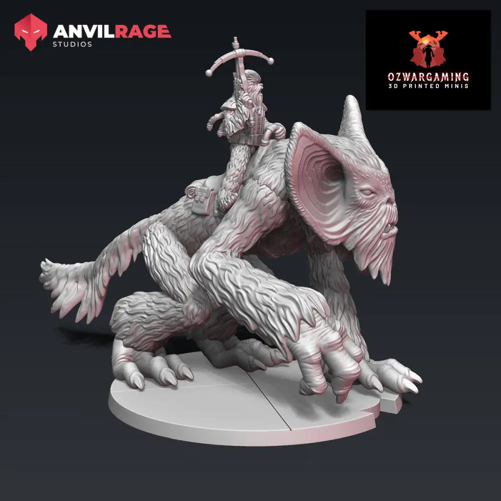 Malaya Rider | Anvilrage Galactic SciFi Miniatures 32mm 1/47 Legion Scale Role Playing Miniatures