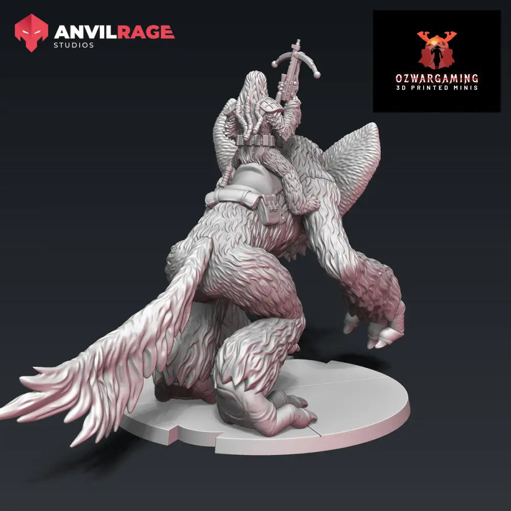 Malaya Rider | Anvilrage Galactic SciFi Miniatures 32mm 1/47 Legion Scale Role Playing Miniatures
