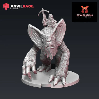 Malaya Rider | Anvilrage Galactic SciFi Miniatures 32mm 1/47 Legion Scale Role Playing Miniatures
