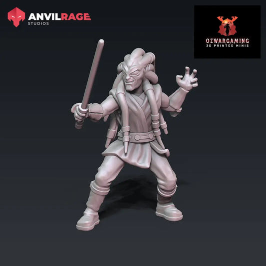 Master of the Depths | Anvilrage Galactic SciFi Miniatures 32mm 1/47 Legion Scale Role Playing Miniatures