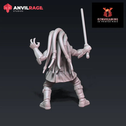 Master of the Depths | Anvilrage Galactic SciFi Miniatures 32mm 1/47 Legion Scale Role Playing Miniatures