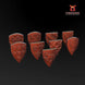 Medieval Shields Pack - French Knights | 3DBreed 15mm Wargaming Miniatures Role Playing Miniatures