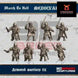 Medieval West European Armored Warriors 1 | 3DBreed 15mm Wargaming Miniatures Role Playing Miniatures
