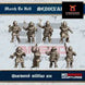 Medieval West European Axe Militia | 3DBreed 15mm Wargaming Miniatures Role Playing Miniatures
