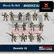 Medieval West European Peasants 1 | 3DBreed 15mm Wargaming Miniatures Role Playing Miniatures