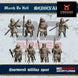 Medieval West European Spear Militia | 3DBreed 15mm Wargaming Miniatures Role Playing Miniatures