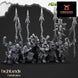 Moredhun’s Feral Orcs Spears | Highlands Miniatures 28/32mm Fantasy Wargaming Miniatures Role Playing Miniatures