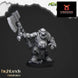 Moredhun’s Orcs Borgok Skullcrusher | Highlands Miniatures 28/32mm Fantasy Wargaming Miniatures Role Playing Miniatures