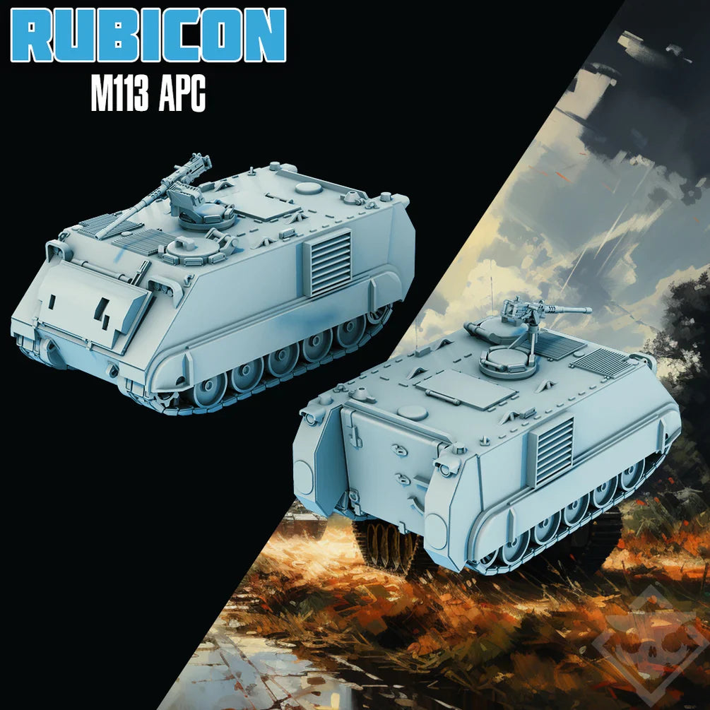 Rubicon: M113 APC | Skullforge Studios 32mm Alternate Cold War Wargaming Miniatures Role Playing Miniatures