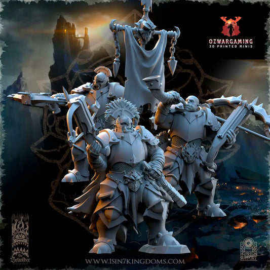 Nestah Orcs Crossbowers | The Beholder Miniatures 28/32mm Fantasy Wargaming Miniatures